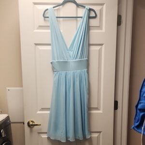 Light Blue Sleeveless Dress